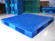 دائمة الأزرق قابلة لإعادة الاستخدام المنصات البلاستيكية مع العذراء الكثافة / PP المعاد تدويرها